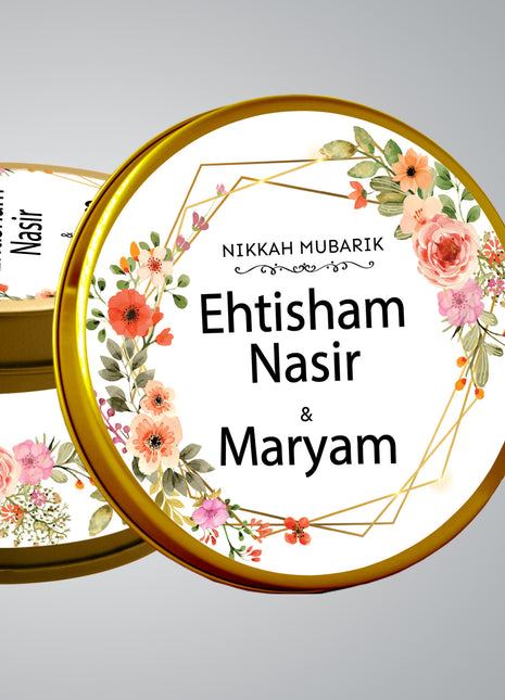 Customized Tin Bid Boxes in Pakistan – Affordable Wedding & Nikkah Gift Packaging | Printasy Pakistan