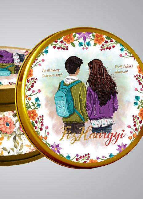 Customized Tin Bid Boxes in Pakistan – Affordable Wedding & Nikkah Gift Packaging | Printasy Pakistan