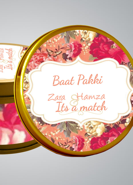 Customized Tin Bid Boxes in Pakistan – Affordable Wedding & Nikkah Gift Packaging | Printasy Pakistan