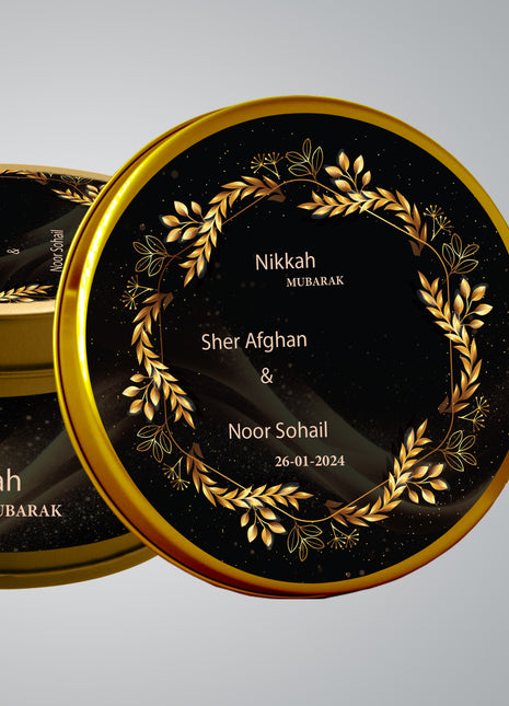 Customized Tin Bid Boxes in Pakistan – Affordable Wedding & Nikkah Gift Packaging | Printasy Pakistan