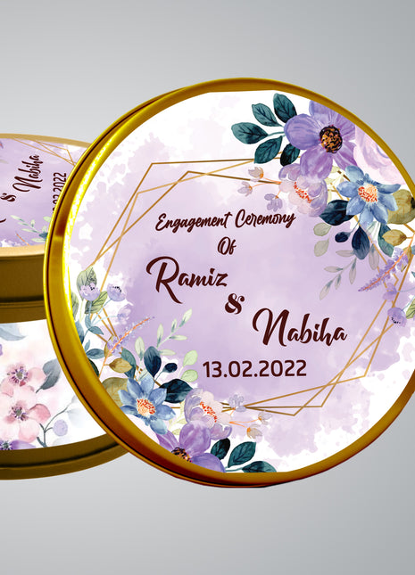 Customized Tin Bid Boxes in Pakistan – Affordable Wedding & Nikkah Gift Packaging | Printasy Pakistan