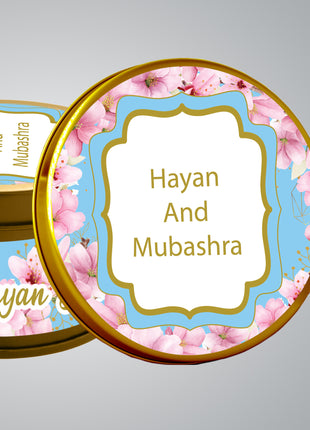 Customized Tin Bid Boxes in Pakistan – Affordable Wedding & Nikkah Gift Packaging | Printasy Pakistan