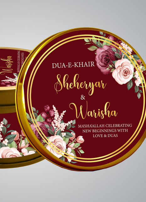 Customized Tin Bid Boxes in Pakistan – Affordable Wedding & Nikkah Gift Packaging | Printasy Pakistan