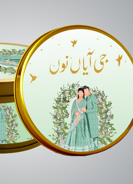 Customized Tin Bid Boxes in Pakistan – Affordable Wedding & Nikkah Gift Packaging | Printasy Pakistan