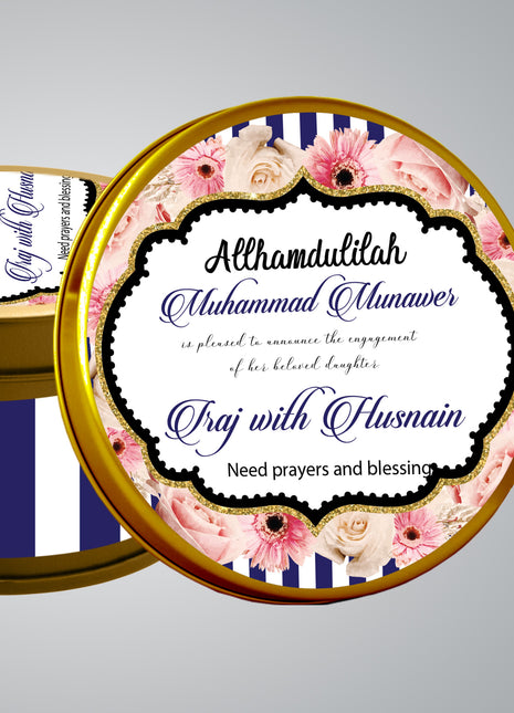 Customized Tin Bid Boxes in Pakistan – Affordable Wedding & Nikkah Gift Packaging | Printasy Pakistan