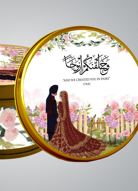 Customized Tin Bid Boxes in Pakistan – Affordable Wedding & Nikkah Gift Packaging | Printasy Pakistan