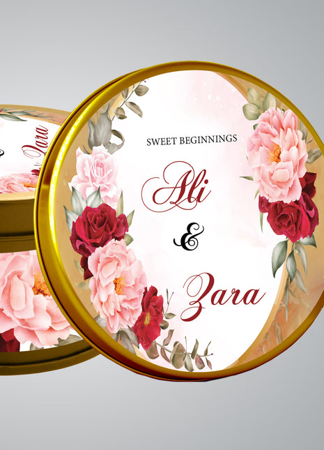 Customized Tin Bid Boxes in Pakistan – Affordable Wedding & Nikkah Gift Packaging | Printasy Pakistan