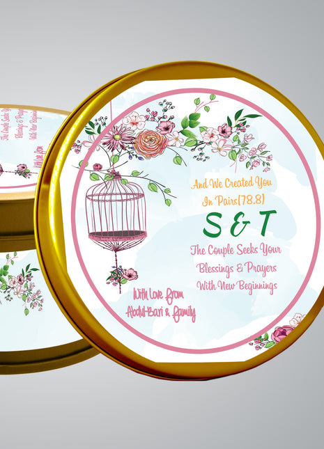 Customized Tin Bid Boxes in Pakistan – Affordable Wedding & Nikkah Gift Packaging | Printasy Pakistan
