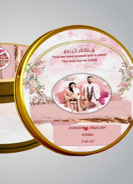 Customized Tin Bid Boxes in Pakistan – Affordable Wedding & Nikkah Gift Packaging | Printasy Pakistan