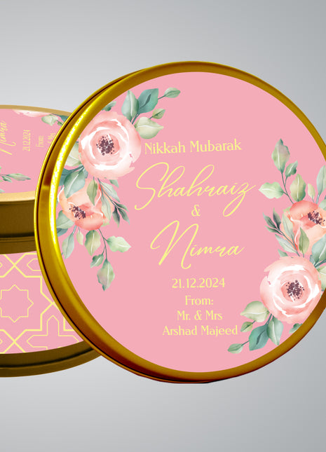 Customized Tin Bid Boxes in Pakistan – Affordable Wedding & Nikkah Gift Packaging | Printasy Pakistan