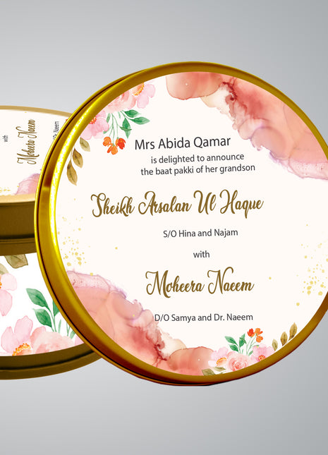 Customized Tin Bid Boxes in Pakistan – Affordable Wedding & Nikkah Gift Packaging | Printasy Pakistan