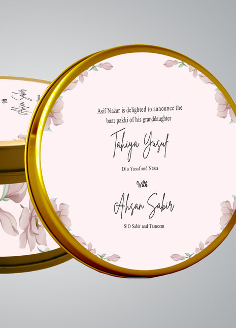 Customized Tin Bid Boxes in Pakistan – Affordable Wedding & Nikkah Gift Packaging | Printasy Pakistan