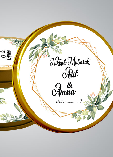 Customized Tin Bid Boxes in Pakistan – Affordable Wedding & Nikkah Gift Packaging | Printasy Pakistan