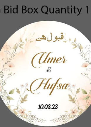 Customized Tin Bid Boxes in Pakistan – Affordable Wedding & Nikkah Gift Packaging | Printasy Pakistan