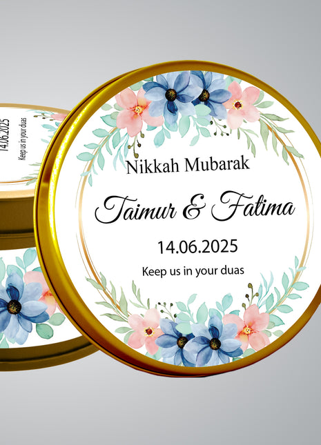 Customized Tin Bid Boxes in Pakistan – Affordable Wedding & Nikkah Gift Packaging | Printasy Pakistan