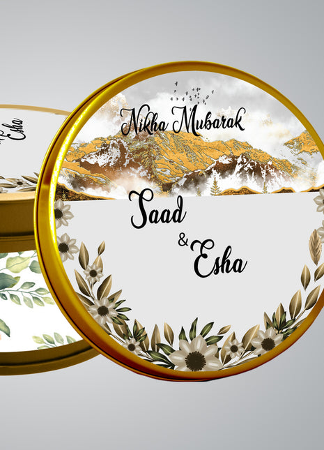 Customized Tin Bid Boxes in Pakistan – Affordable Wedding & Nikkah Gift Packaging | Printasy Pakistan