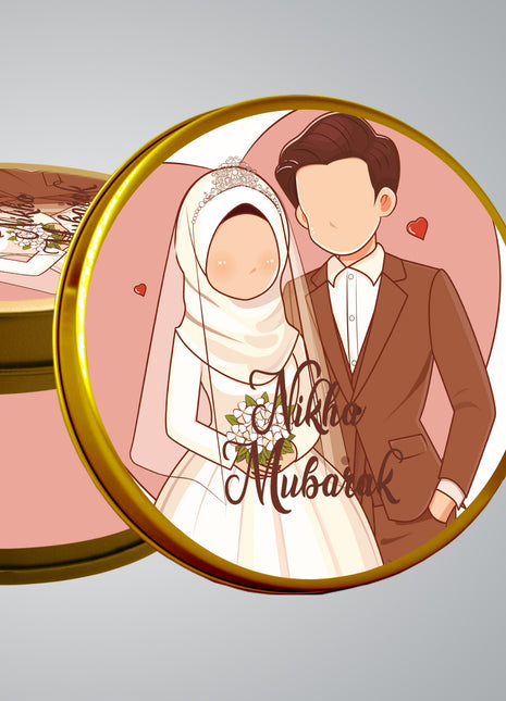 Customized Tin Bid Boxes in Pakistan – Affordable Wedding & Nikkah Gift Packaging | Printasy Pakistan