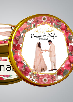 Customized Tin Bid Boxes in Pakistan – Affordable Wedding & Nikkah Gift Packaging | Printasy Pakistan