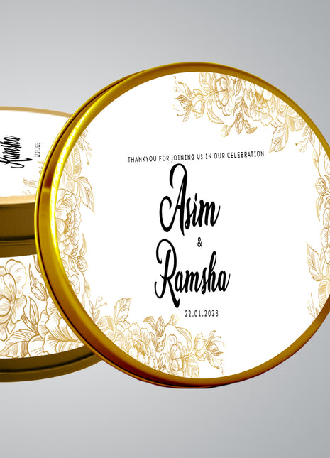 Customized Tin Bid Boxes in Pakistan – Affordable Wedding & Nikkah Gift Packaging | Printasy Pakistan