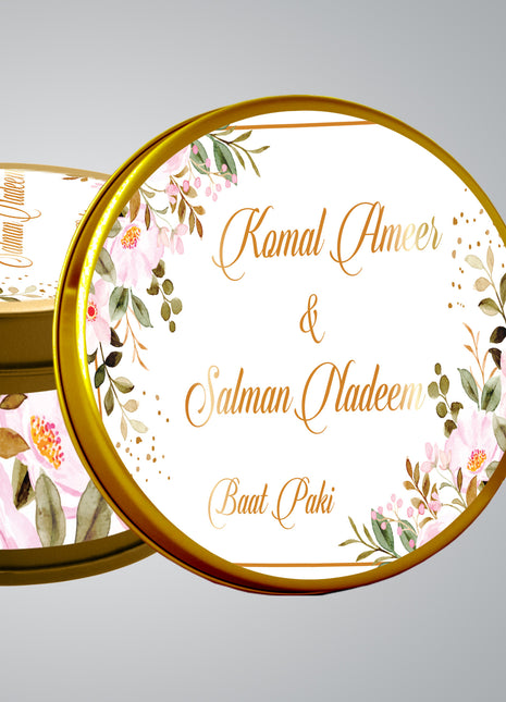 Customized Tin Bid Boxes in Pakistan – Affordable Wedding & Nikkah Gift Packaging | Printasy Pakistan