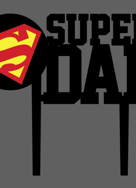 Customized Father's Day Cake Topper