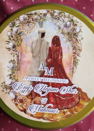 Customized Tin Bid Boxes in Pakistan – Affordable Wedding & Nikkah Gift Packaging | Printasy Pakistan