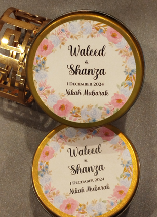 Customized Tin Bid Boxes in Pakistan – Affordable Wedding & Nikkah Gift Packaging | Printasy Pakistan