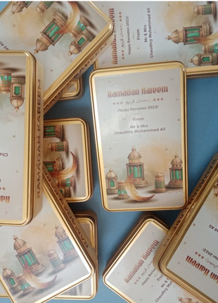 Customized Tin Bid Boxes in Pakistan – Affordable Wedding & Nikkah Gift Packaging | Printasy Pakistan