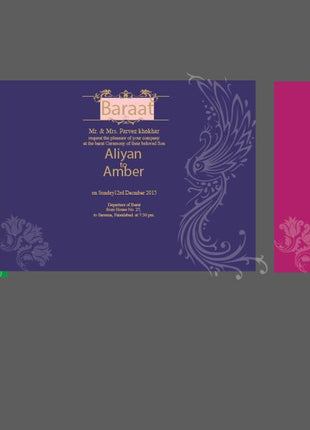 Customized Wedding Cards