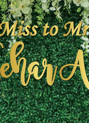 Customized Wedding Backdrop Flex