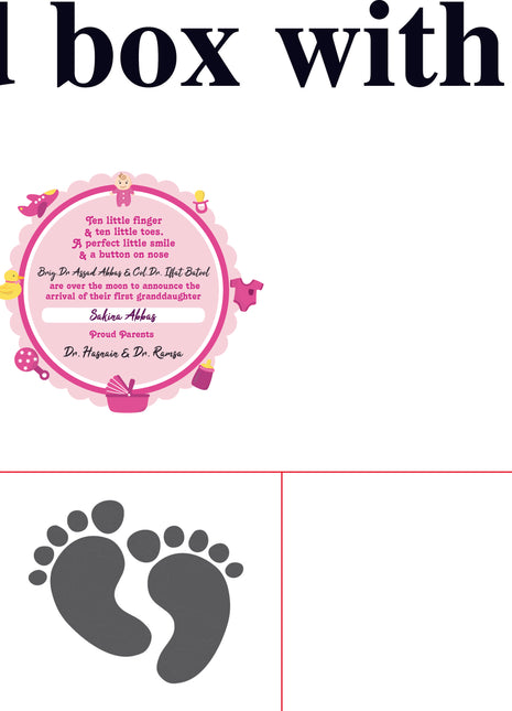 First Step Laser Cut Box