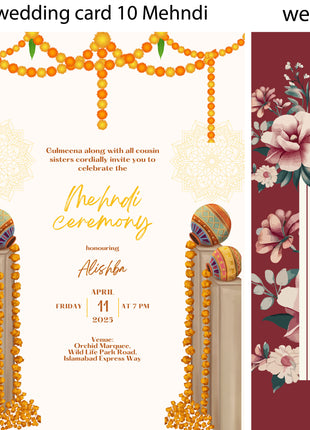 Customized Wedding Cards