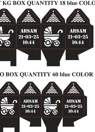 Customized First Tooth Laser Cut Boxes – Special Designs for Memorable Celebrations in Pakistan