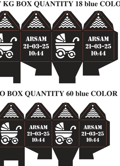 Customized First Tooth Laser Cut Boxes – Special Designs for Memorable Celebrations in Pakistan