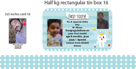 Premium Birth Announcement Tin Boxes – Custom Printed Baby Arrival Gifts & Methie Boxes in Pakistan