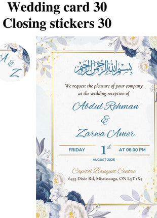 Customized Wedding Card