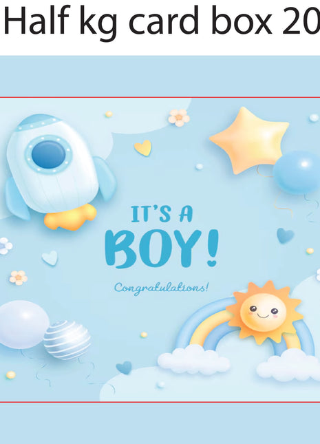 Baby Birth Announcement Boxes in Pakistan | Customized Methai & Sweet Boxes – Lowest Price