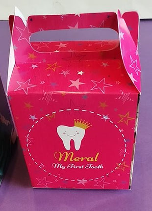 Customized First Tooth Goody Boxes – Elegant Packaging for Your Baby’s Precious Milestone