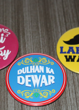 Customized Wedding Badges