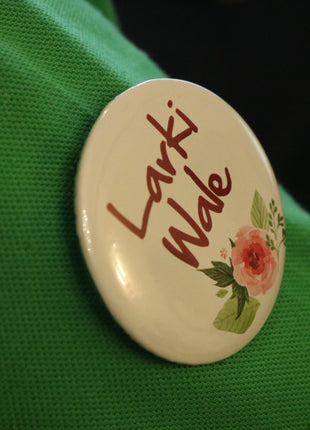 Customized Wedding Badges