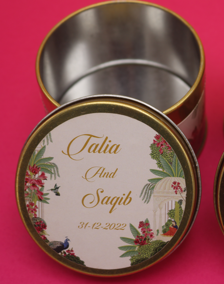 Customized Tin Bid Boxes in Pakistan – Affordable Wedding & Nikkah Gift Packaging | Printasy Pakistan
