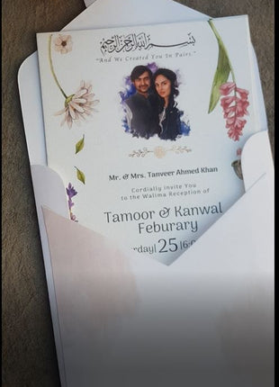 Customized Wedding Card