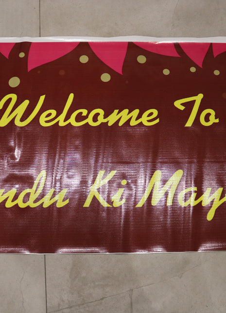 Customized Wedding Backdrop Flex