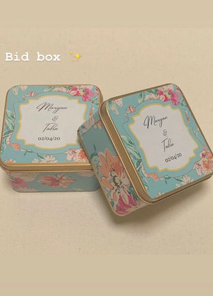 Customized Tin Bid Boxes in Pakistan – Affordable Wedding & Nikkah Gift Packaging | Printasy Pakistan