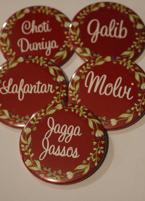 Customized Wedding Badges