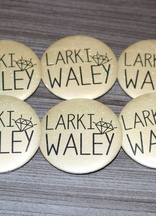 Customized Wedding Badges