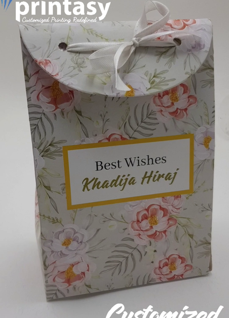 Hajj and Umrah Tabarruk Gift Bags - Flap Style - Customizable | Affordable | Fast Delivery