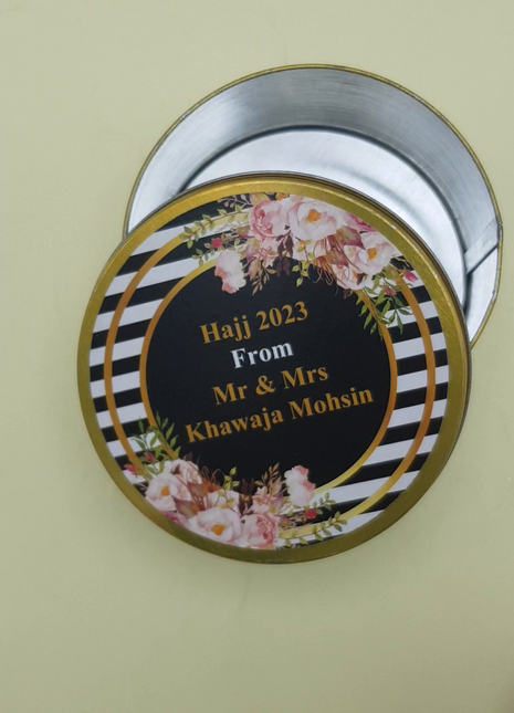 Hajj and Umrah Tin Boxes