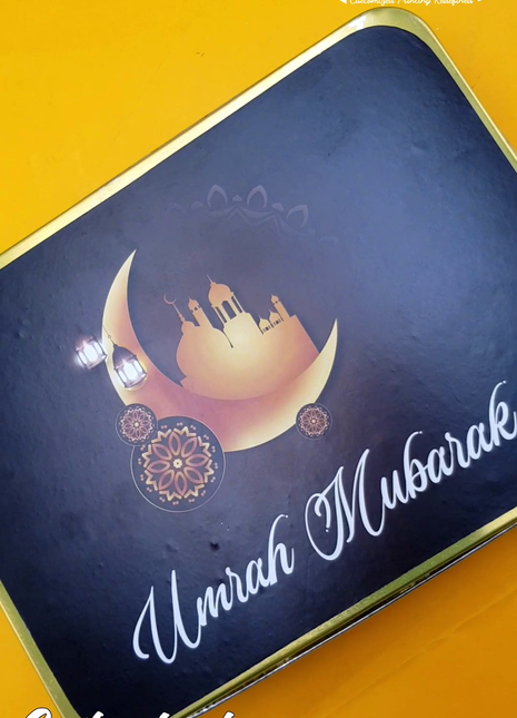 Hajj and Umrah Tin Boxes