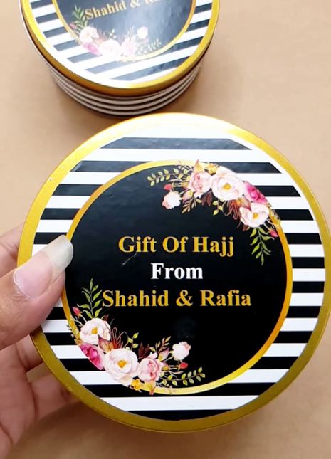Hajj and Umrah Tin Boxes